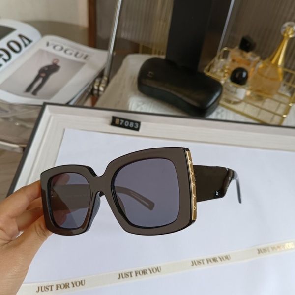 Óculos de sol Top Luxury 2023TR Lentes de nylon Designer feminino Óculos masculinos Óculos premium Óculos femininos Armação de óculos de sol de metal retrô