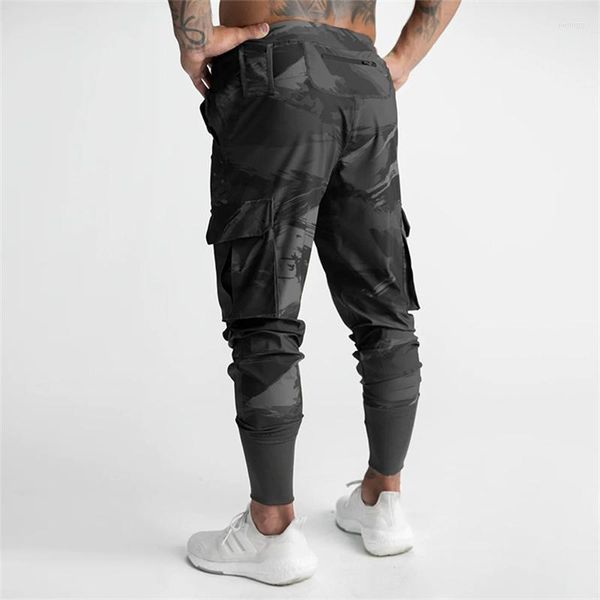 Pantaloni da uomo Pantaloni sportivi neri Palestra Casual Uomo Y2K Pantaloni cargo da jogging Pantaloni sportivi da basket dritti Abbigliamento uomo Pantalon Homme