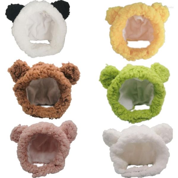 Abbigliamento per cani Simpatico peluche Cappello per animali domestici Copricapo per gatti Stoviglie all'ingrosso per accessori per cuccioli Cani di piccola taglia