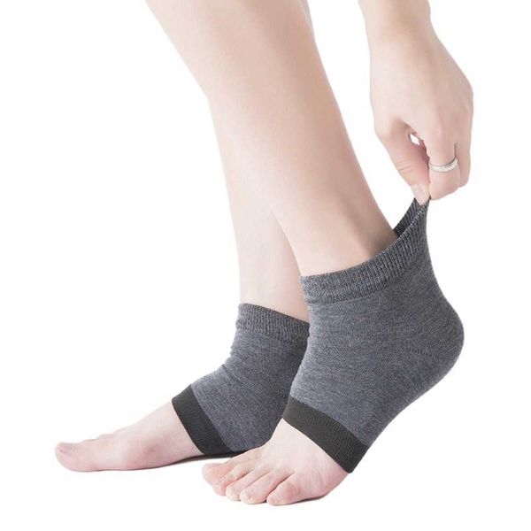 Knöchelunterstützung 2PCS Ferse Feuchtigkeitsspendende Spa Gel Socken Risse Trockene Harte Haut Schutz Verhindern Fußpflege Werkzeuge P230523