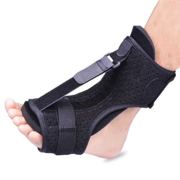 Knöchelstütze 1 Stützkompressionsabfall Varus orthopädische Faszienrehabilitation feste Fußstütze verstellbare Socken P230523