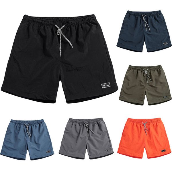 NY LA Mens Shorts Homens Cordão Calças Curtas Casual Secagem Rápida Impresso Swim Surf Beachwear Roupas 230522 MLB