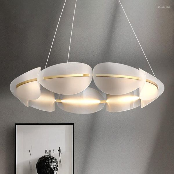 Pendelleuchten Moderne LED-Leuchten Beleuchtung Glanz Wohnzimmer Esszimmer Küche Dekor Kronleuchter Lampe Innenschlafzimmer Hängevorrichtung