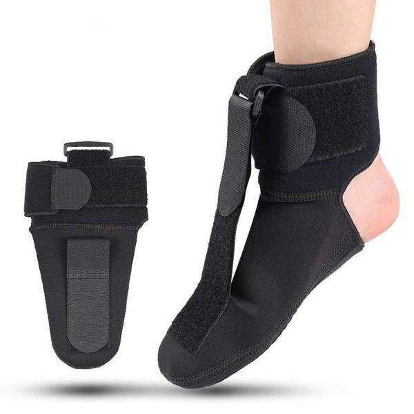 Knöchelstütze 1 verstellbare Faszien-Fußtropfen-Orthesenhalterung Nachtspleißen Schmerzlinderung Gesundheitsfürsorge P230523