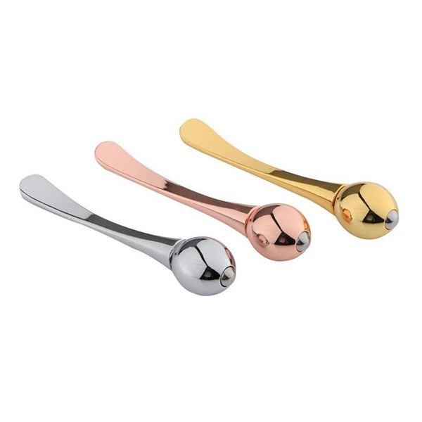 Bomboniera Roller Eye Cream Stick Mas Sticks Metal Face Spoon 7.5Cm Drop Delivery Home Garden Forniture festive Evento Dh2St