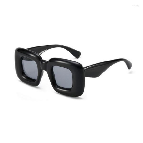 Солнцезащитные очки надувные расширение солнечные очки смешные квадратные модные