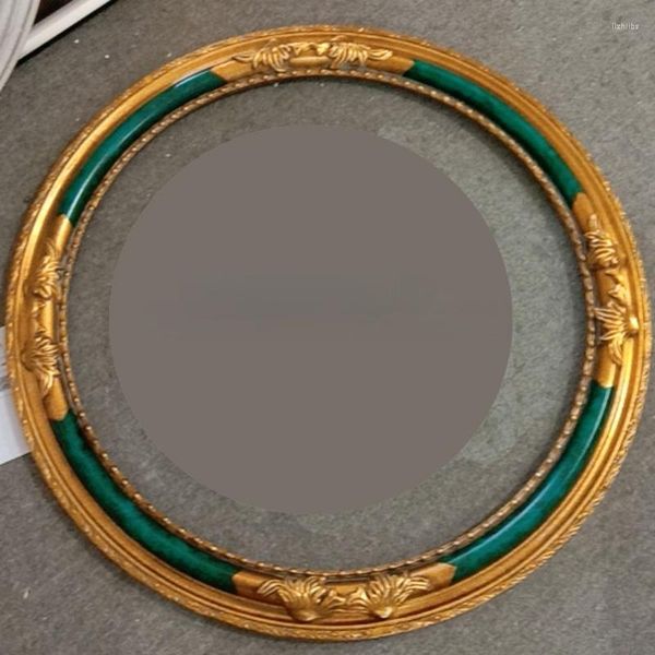 Cornici Luxury Elegant Frame Ornament Display Wall Panels Golden Po Gold Personalizzato Korea Cadre Modern Room Decor GXRYH