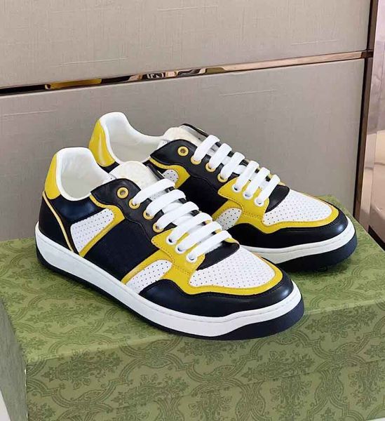 Excelente !!! Low Top Mac80 Basket Shoes Men Leather Sneakers Designer Famous Casual Walking Man Fashion Party Luxury Flat Excelentes treinadores vintage EU38-46