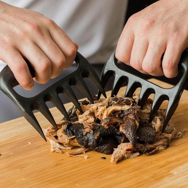 BBQ Tools Zubehör Fleisch Shredder Strong Pulled Pork Puller Gabel Bear Claw Obst Gemüse Slicer Cutters Kochen 230522