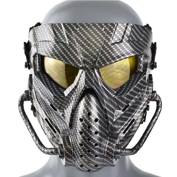 Maschere per feste Maschera per feste CS Paintball Casco Integrale Airsoft Caccia Ciclismo Tiro Festival Vesti forniture Regalo di Natale di Halloween 230523