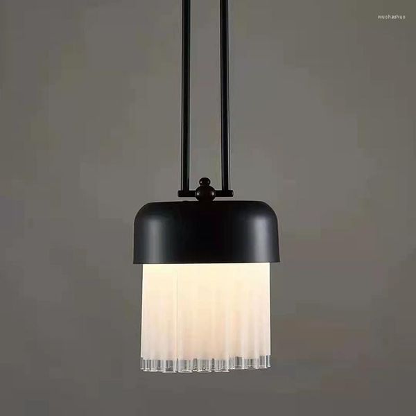 Kolye lambaları Modern Cam Led Lamba Nordic Oda Dekoru Yemek Odası/Yatak Odası Lüks Asılı Tavan Işıkları