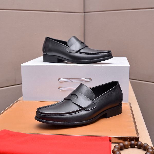 Scarpe Oxford italiane nuove di zecca Abito casual da uomo Scarpe da sposa per il tempo libero formale Scarpe in vera pelle taglia 6-10