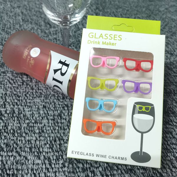 Occhiali da sole Montatura per occhiali che modella il riconoscimento del segno di un bicchiere di bevanda