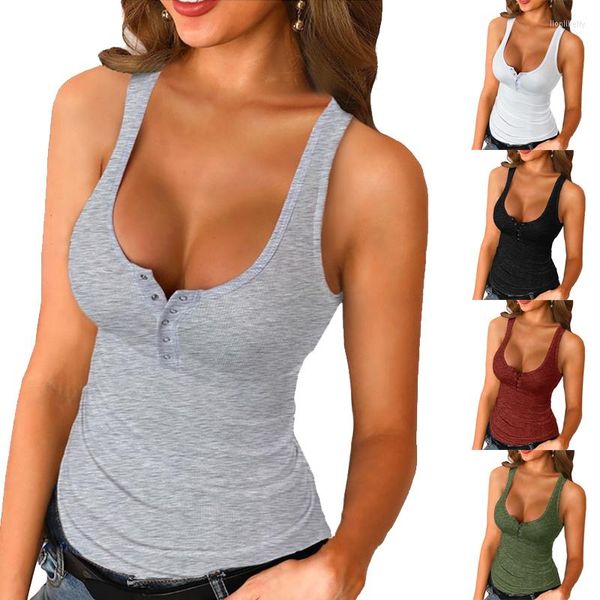 Kadın Tankları Büyük Boyu Kadın Seksi Kolsuz V Boyun Yelek Tank Tops bayanlar Yaz İnce Pamuk Gömlek Camisole Spor Elastik iç çamaşırı