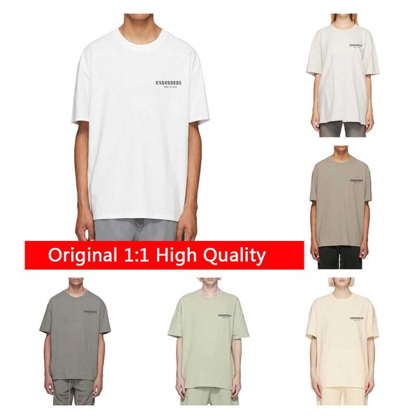 Designer di lusso essentiel T-shirt Estate uomo ESSN T-shirt Casual Uomo mens Tees essentail Con FOG Lettere Stampa Maniche corte Top Sell Uomo Abbigliamento Hip Hop Qualità AAA