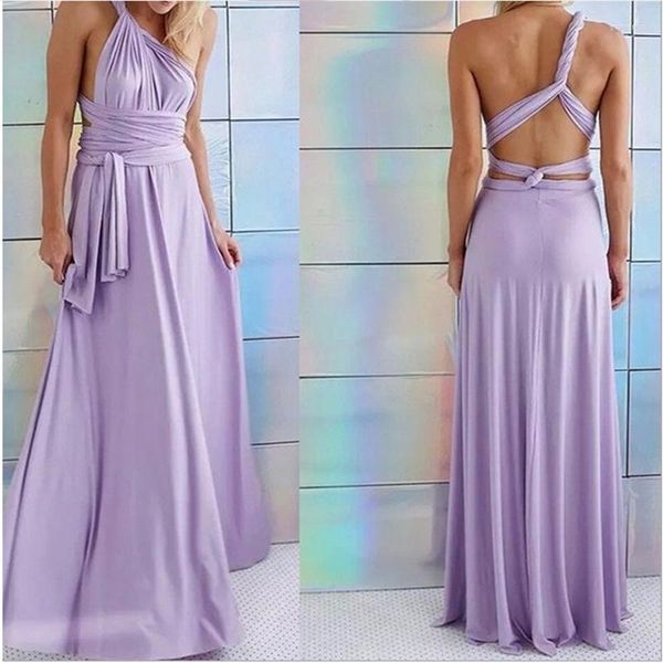 Abiti casual SEPARQI Summer Women Sexy Club Dress Lady Maxi Bandage Long Maternity Muti Colors Backless Hollow Out Evening