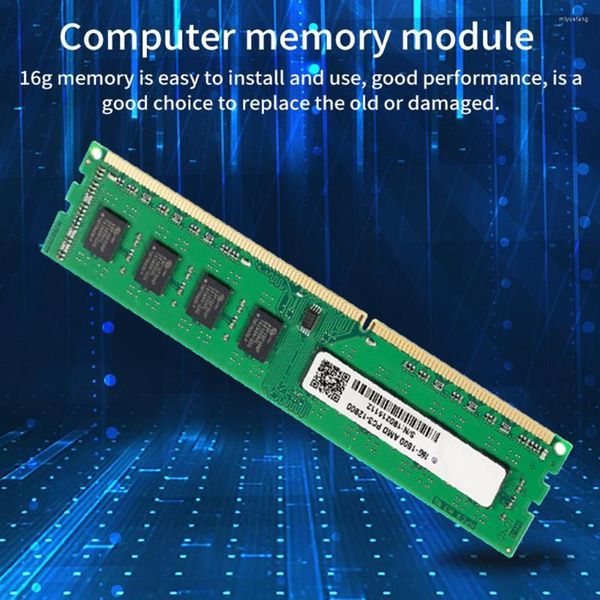 Memoria per server Professionale 16 GB AMD Scheda estesa portatile pratica DDR3 Parti per computer Buone prestazioni Supporto per PC