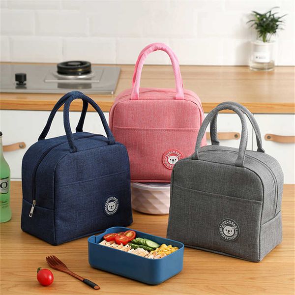 Confezioni zaino in spalla Isolamento termico per bambini da donna impermeabile confezione per alimenti borsa per il pranzo borsa portatile con cerniera borsa per il lavoro scolastico P230524