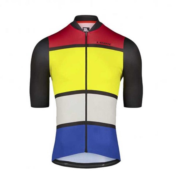 2022 Look Radfahren Jersey Team Pro Sommer Kurze Seve Bike Riding Shirt Neue Marke Action Für Litt Peop Männer Sport tragen Breath AA230524