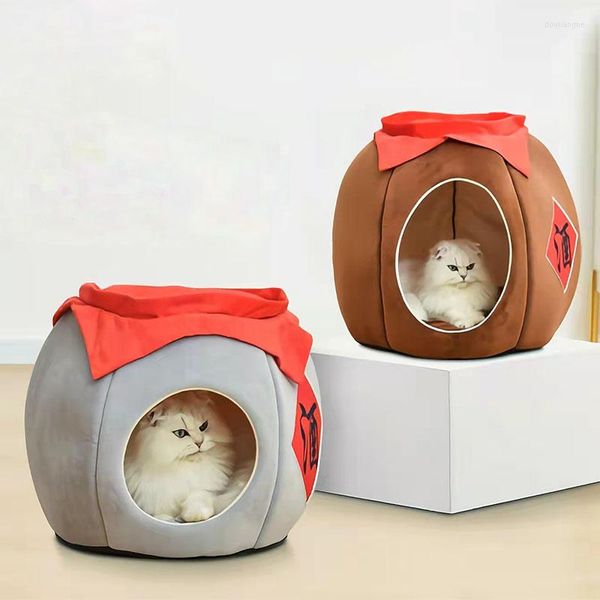 Кошачьи кровати Pet Kennel Dog можно разобрать и вымыть четыре сезона общие продукты небольшие средние размеры