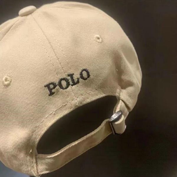 Мода мужская бейсболка роскошная дизайнерская марка Италия Hat Polo Bone Corged Corcquette Женщины Gorras Регулируемые гольф -спортивные шляпы для мужчин хип -хоп снимки A0