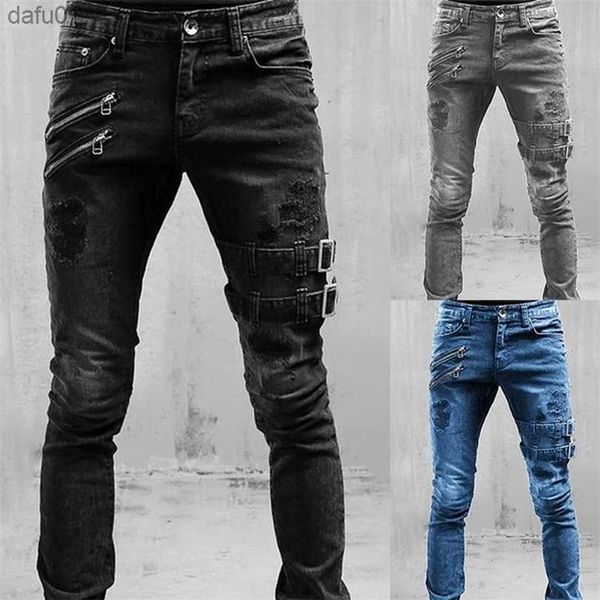 Erkek Kot Düz kot pantolon yüksek bel jean bahar yaz erkek arkadaşı kot sokak kıyafetleri sıska cacual tasarımcı uzun denim pantolon pantolon 220706 l230520