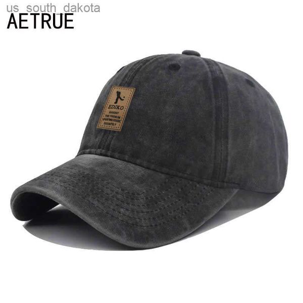 Ball Caps New Vintage Cotton Men Men Baseball Cap Hat Women Golf Caps для женщин Snapback Cap Bone Summer Gorras Trucker Папа мужская бейсбольная шляпа L230523