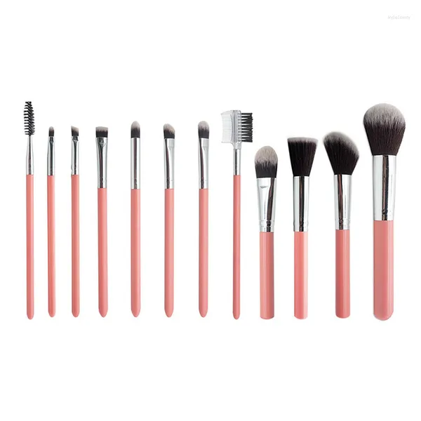 Make-up-Pinsel, Pinsel, 12-teilig, Anfänger-Faserhaar-Set, Foundation-Shampoo