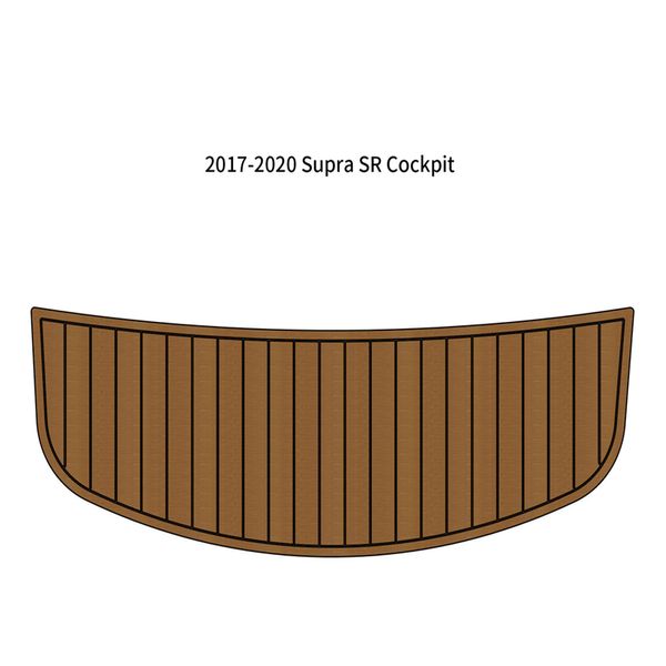 2007 Supra Sunsport Badeplattform Trittmatte Boot EVA-Schaum Teak Deck Bodenbelag Pad