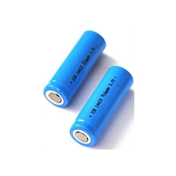 14430 750mAh Bateria de lítio Irregular