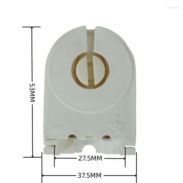 Portalampade Tubo T8 Piedino girevole G13 Supporto per staffa vecchio stile Presa per luce fluorescente