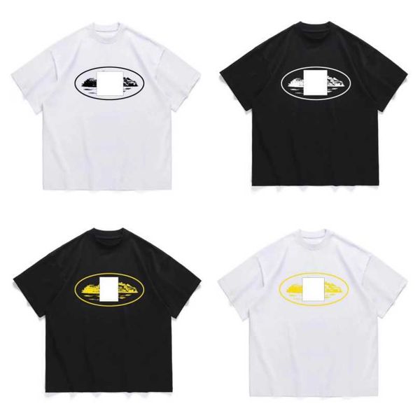 Herren T-Shirts Corteiz Alcatraz T-Shirt Männer Vintage Grafikdruck Hip Hop Street Kurzarm T-Shirts Modetrends UK Drill Clothes dgg