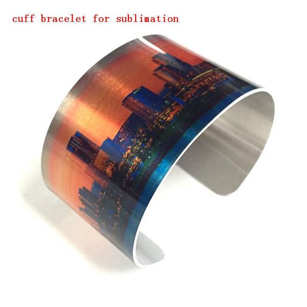 Armreif-Rohling-Manschettenarmband für Sublimation, Aluminium-Armreifen für Frauen, anpassbarer Schmuck, Geschenk für Freunde, Fotodruck möglich