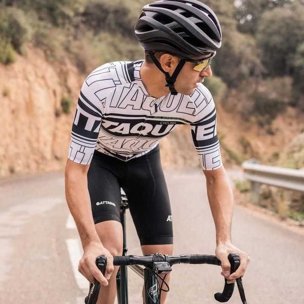 Maglia da ciclismo ATTAQUER Maglia a righe per tutto il giorno Bicyc Abbigliamento Bici da strada Maglia da corsa Race fit Abbigliamento sportivo Ropa ciclismo AA230524