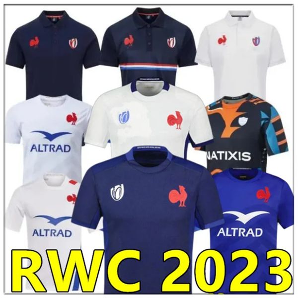 2023 RWC Super Rugby Trikots Maillot de French POLO BOLN Shirt Herren Größe S-5XL DAMEN KINDER KITS Jersey Shorts