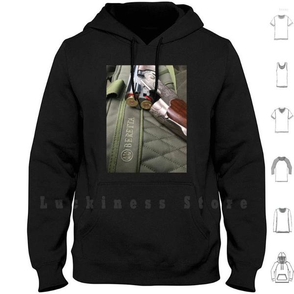 Hoodies masculinos com certeza s capuz de pistola de manga comprida tiro 12 tiro 12 tértero da temporada de doze jogos caçando sobre e embaixo do país