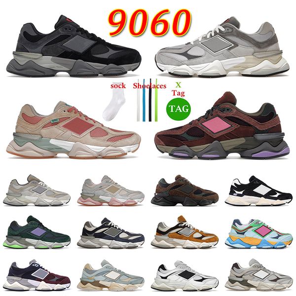 9060S 9060 Joe Freshgoods Мужчины Женские кроссовки для обуви замшевой дизайнер Пенни печенье розовое детское душ Голубой морской соль.