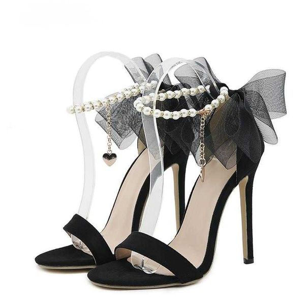 Sandali Più nuovo Stiletto Tacchi alti Donna Street Style Fetish Stripper Buckle Strap Pumps 2023 Scarpe estive 230511