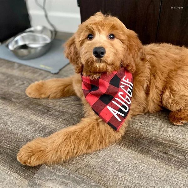 Abbigliamento per cani Bandana personalizzata | Sciarpa Compleanno Pup Lover Abbigliamento Regalo Abbigliamento per cuccioli Abiti per le vacanze