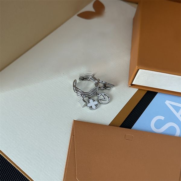 Designer mulheres anéis de prata anel de moda de diamante Luxurys marca amante anéis femininos pérolas designers de prata jóias g anel de dedo de casamento