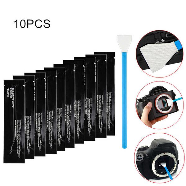 Brosses de nettoyage 10pcs Kit de nettoyage de capteur Cleaner Swab Ultra pour capteur CCD ou CMOS d'appareil photo numérique pour capteurs APS-C plein format G230523