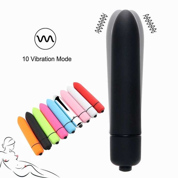 Взрослый секс вибрационный вибратор Bullet Vibrator Mini для женщин молчание на батареях вибрация влагалища Стимулятор Стимулятор Бесплатная доставка 70% продажа магазина магазина