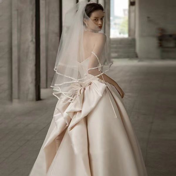 Элегантные свадебные платья из бисера русалка свадебные платья с съемным железнодорожным ремнем аппликация.