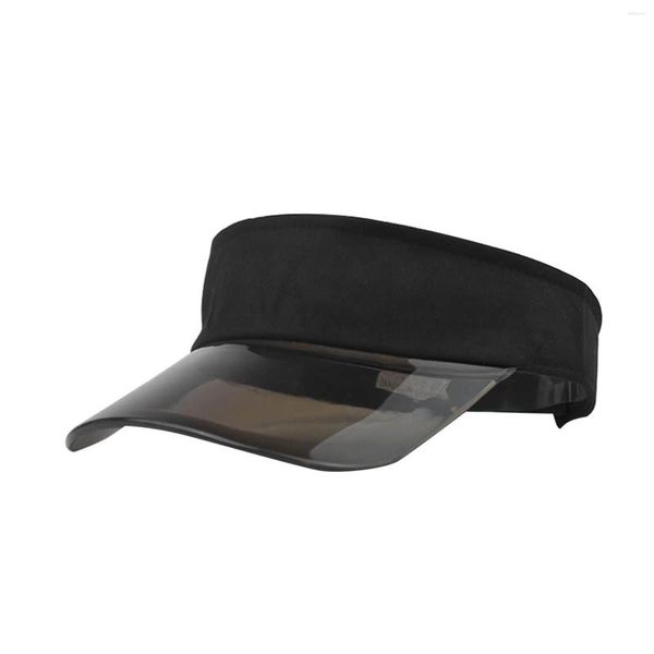 Chapéus de aba larga homens mulheres esportes ajustáveis ​​Classic Sun Sports Visor Hat Running Cap Tennis Outdoor Beach #T1P