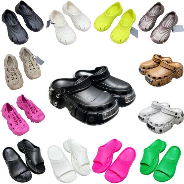 Hausschuhe, Schaumstoff-Läufer-Sandalen, Plateauschuhe, Sommer, Damen-Slipper, Herren-Gummi-Designer-Schuhe, leichte Lottom-Strandschuhe, rutschfeste Freizeitschuhe, Mesh-Außenpool-Schuhe