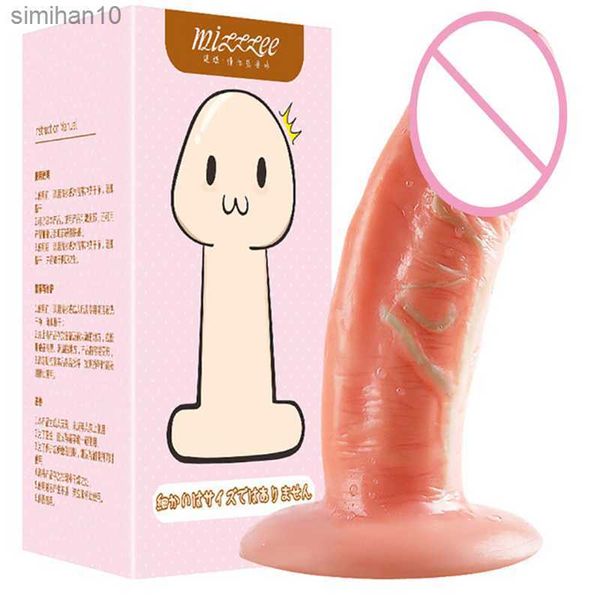 Dildo / Dong Sensazione realistica Flesh Dildo Per le donne Masturbazione Sex Toys Dick Big Penis Strapon Man Dildo Sexyshop Acessorios Eroticos Hot L230518