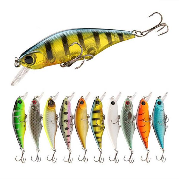 Iscas de iscas 1pcs Flutuante Minnow Follicle Trap 9cm 11.3g CRANK ARTIFICIAL JAPONELO JAPONELO HUSTO NATAÇÃO TRATO RODA DE RODA DE RODA P230525