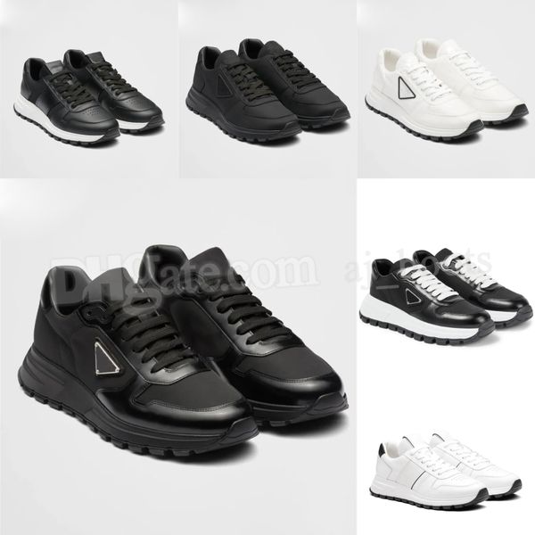 Diseñadores zapatillas de deporte de gran tamaño Zapatos casuales Blanco Negro Cuero Terciopelo Alpargatas Zapatillas de deporte Hombres Mujeres Pisos Plataforma con cordones