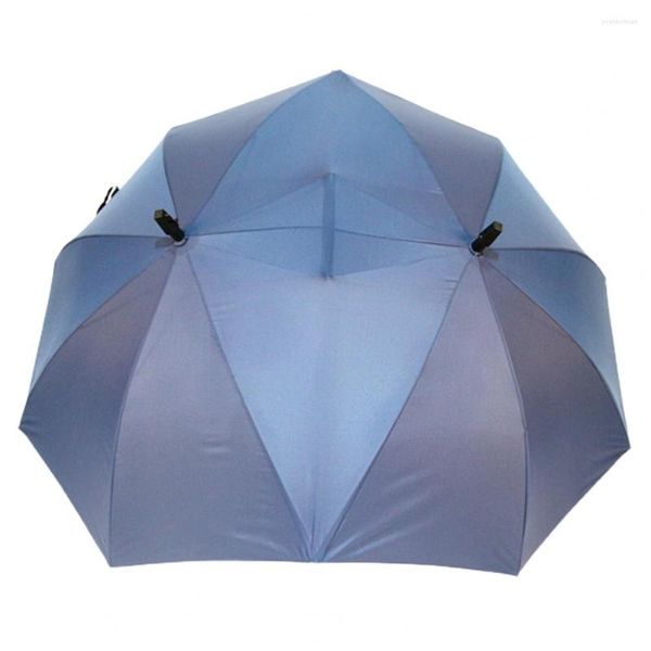 Guarda-chuvas guarda-chuva de alcance confortável à prova de vazamento à prova de vazamento Acessório de viagem dupla suave