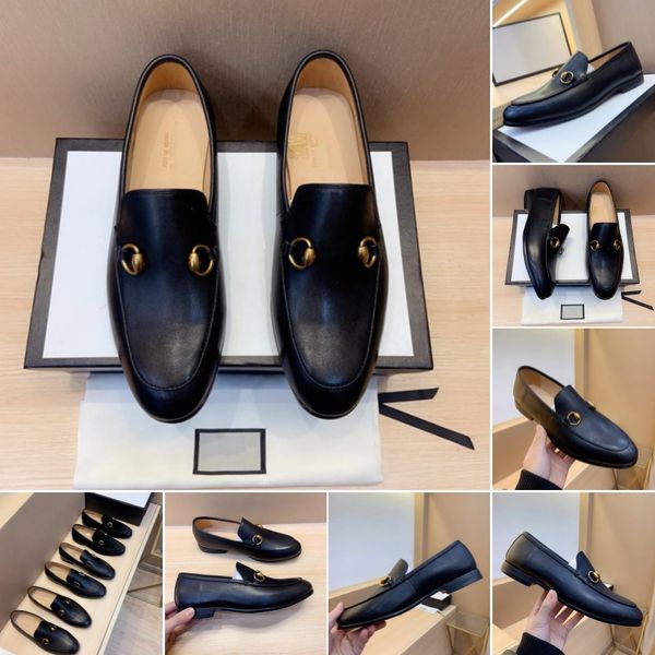 Designer de luxo Black Rhinestone Mens Dress Sapatos de alta qualidade em sapatos de couro para homens Oxford Bottom Wedding Sapatos